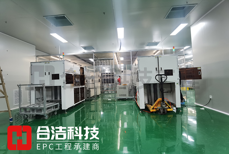 三千平電子潔凈廠房的圖片